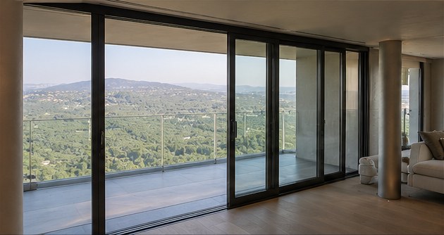 Lift-and-slide doors